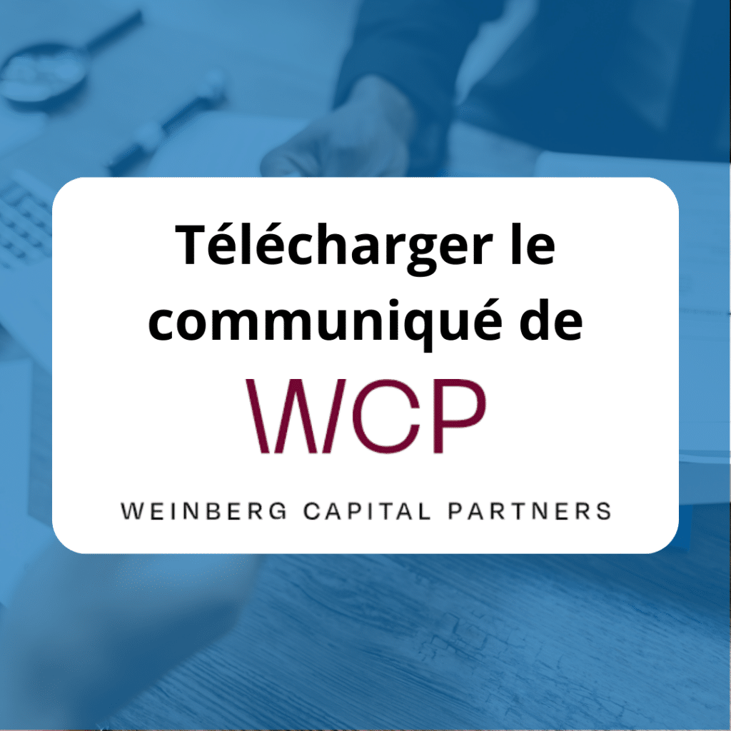 Bouton de téléchargement du communiqué de Weinberg Capital Partners