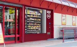 Distribution automatique magasin